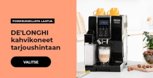 DE'LONGHI kahvikoneet tarjoushintaan