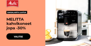 MELITTA kahvikoneet jopa -30%