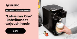 Tarjoushinta "Latissima One" kapselikahvikoneille