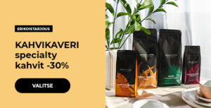 KAHVIKAVERI specialty kahvit -30%
