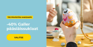 -40% Galler pääsiäissuklaat
