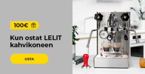 Osta LELIT -kahvikone ja saat 100€