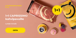 1+1 CAPRISSIMO kahvipavuille