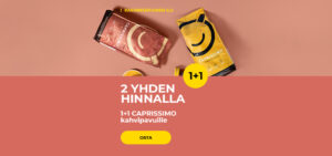 1+1 CAPRISSIMO kahvipavuille