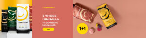 1+1 CAPRISSIMO kahvipavuille