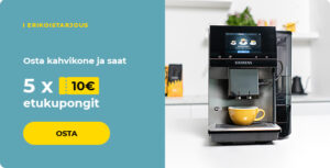 Osta kahvikone ja saat