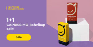 1+1 CAPRISSIMO-kahvikapselit