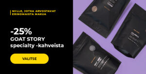 -25% GOAT STORY specialty -kahveista