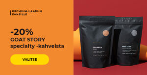 -20% GOAT STORY specialty -kahveista