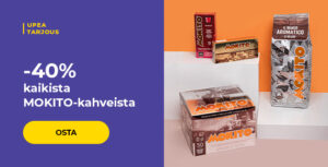 -40% kaikista MOKITO-kahveista