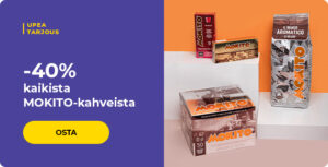 -40% kaikista MOKITO-kahveista