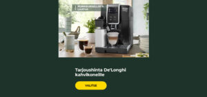 Tarjoushinta De'Longhi kahvikoneille
