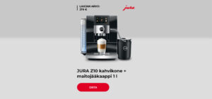 JURA Z10 kahvikone + maitojääkaappi 1 l