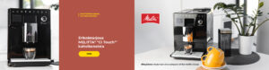 Erikoistarjous MELITTA® "CI Touch®" kahvikoneista