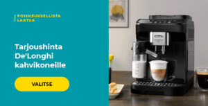 Tarjoushinta De'Longhi kahvikoneille