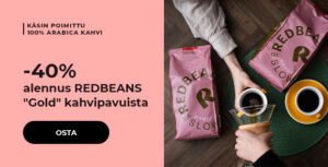 -40% REDBEANS „Gold“ kohviubadelt