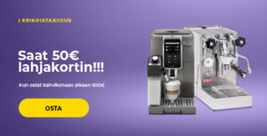 Saat 50€ lahjakortin!!!