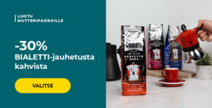 -30% BIALETTI-jauhetusta kahvista
