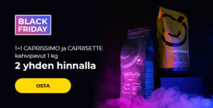 1+1 CAPRISSIMO ja CAPRISETTE kahvipavut 1 kg
