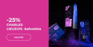 -25% CHARLES LIEGEOIS -kahveista