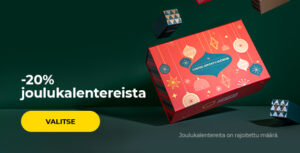 -20% joulukalentereista