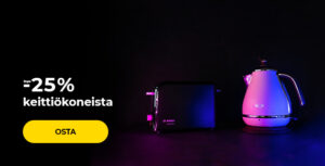 Jopa -25% keittiökoneista