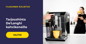 Tarjoushinta De'Longhi kahvikoneille