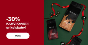 -30% specialty -kahveista