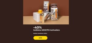 -40% kaikista MOKITO-kahveista