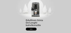 Edullinen hinta De'Longhi-kahvikoneille