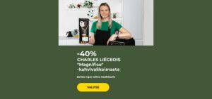 -40% CHARLES LIÉGEOIS "Magnifico" -kahvivalikoimasta