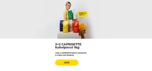 2+2 CAPRISETTE kahvipavut 1kg