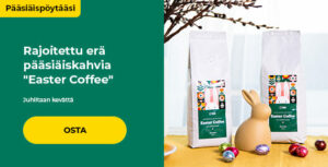 Rajoitettu erä pääsiäiskahvia "Easter Coffee"
