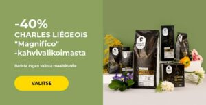 -40% CHARLES LIÉGEOIS "Magnifico" -kahvivalikoimasta