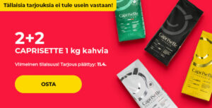 2+2 CAPRISETTE 1 kg kahvia