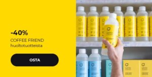 -40 % COFFEE FRIEND huoltotuotteista
