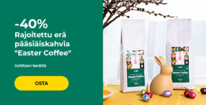"-40 % Rajoitettu erä pääsiäiskahvia ""Easter Coffee"""