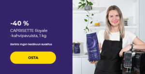 -40 % CAPRISETTE Royale -kahvipavuista, 1 kg