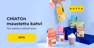 "UUTTA! CHiATOn maustettu kahvi"
