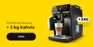 PHILIPS kahvikoneet + 2 kg kahvia