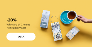 -20 % Whittard of Chelsea -teevalikoimasta