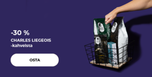 -30 % CHARLES LIEGEOIS -kahveista