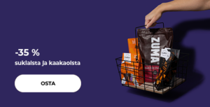 Jopa -35 % suklaista ja kaakaoista