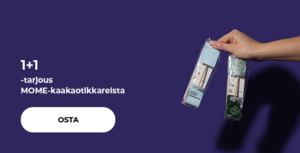 1+1-tarjous MOME-kaakaotikkareista