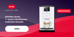 NIVONA Series 7 -sarjan kahvikoneet mahtavin hinnoin