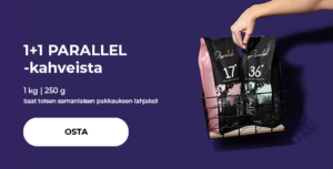 1+1 PARALLEL-kahveista