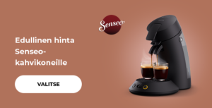 Senseo-kahvikoneet edullisin hinnoin