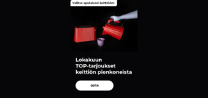 Lokakuun TOP-tarjoukset keittiön pienkoneista