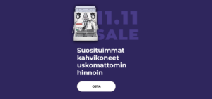 Suosituimmat kahvikoneet uskomattomin hinnoin