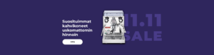 Suosituimmat kahvikoneet uskomattomin hinnoin